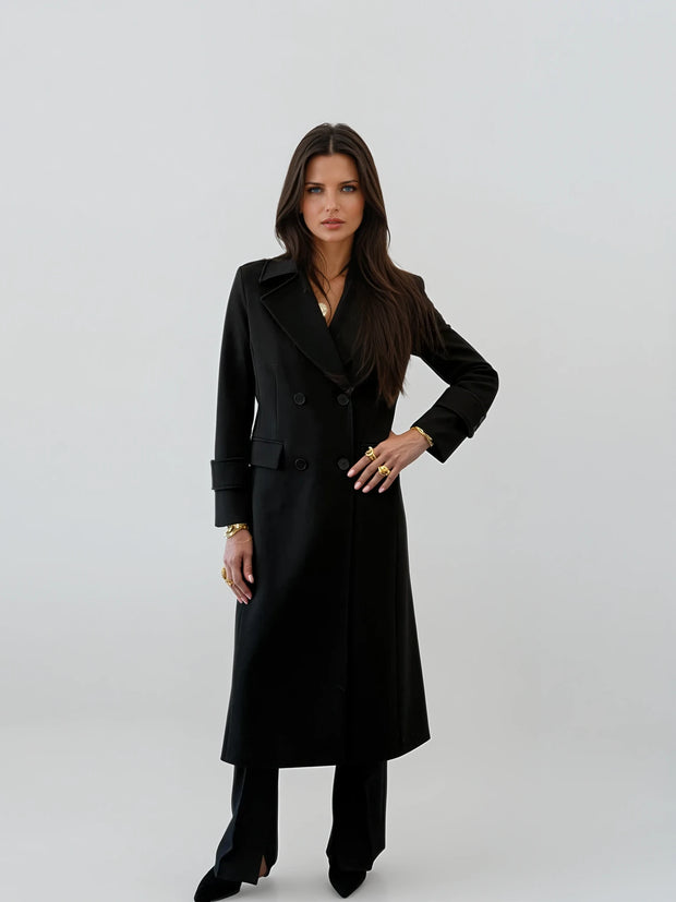 London Black Jacket – Women's Classic Black Jacket