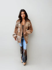 Wild West Camel Knit Cardigan – Malibu Road Exclusive