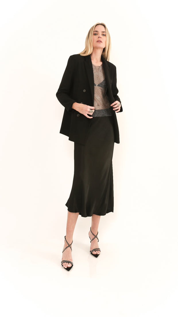 Cloud Black Skirt