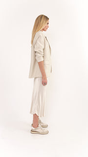 Cyprus Khaki Single Breasted Lite Weight Blazer