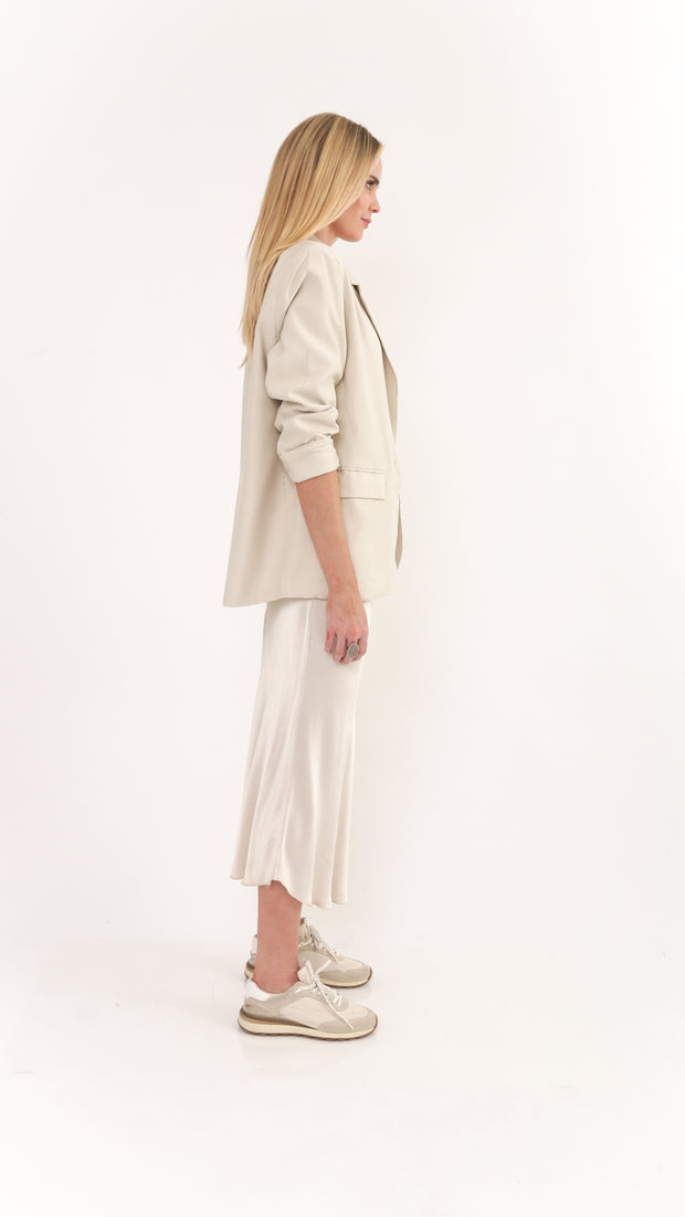 Cyprus Khaki Single Breasted Lite Weight Blazer