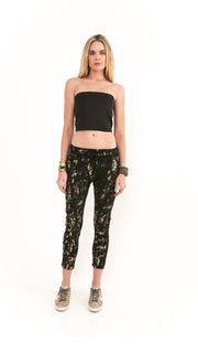 Harmony Black-Gold Pant