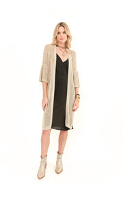 Honor Gold Mesh Crochet Long Cover