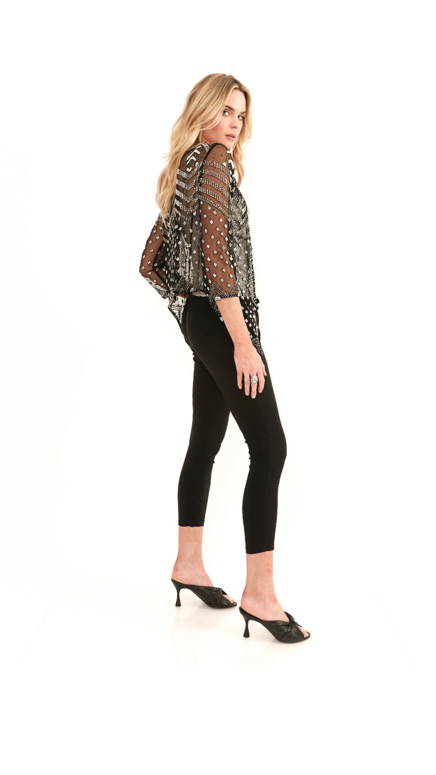 Janis Beaded Light Jacket