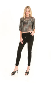 Leaf Black Pearl T-Shirt