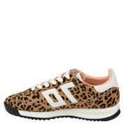 BARKLEY JOGGER in LEOPARD CAMEL WHITE, left view