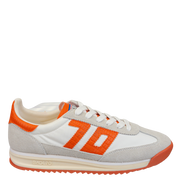 BARKLEY JOGGER in WHITE ORANGE, right view