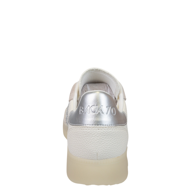 BACK 70 - BOSTON 2502 in METALLIC SILVER Sneakers