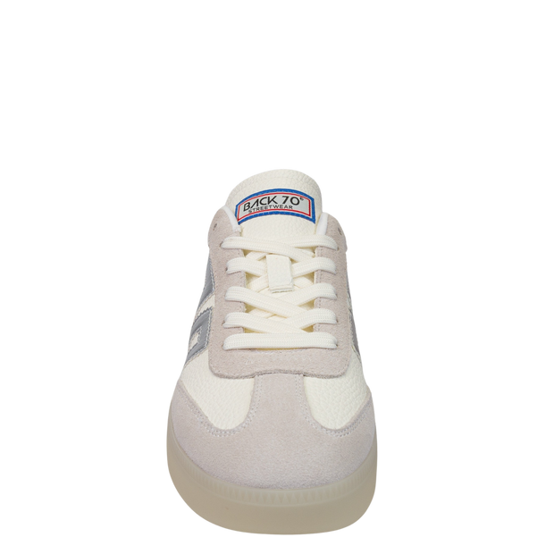 BACK 70 - BOSTON 2502 in METALLIC SILVER Sneakers