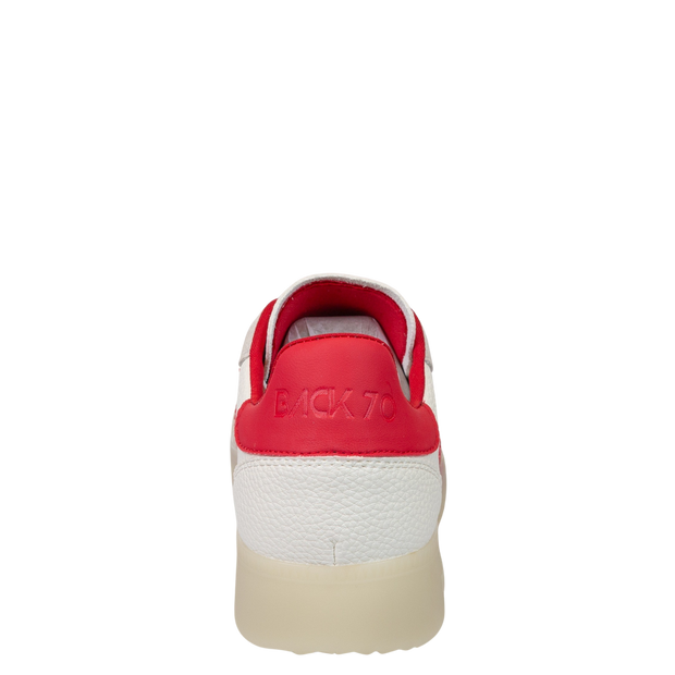 BACK 70 - BOSTON 2502 in WHITE RED Sneakers
