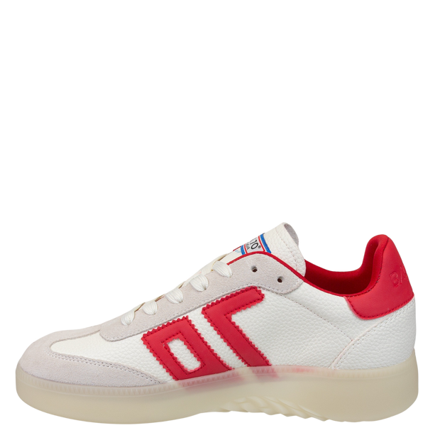BACK 70 - BOSTON 2502 in WHITE RED Sneakers