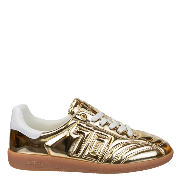 BACK 70 - FLUFFY in GOLD Sneakers