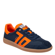 BACK 70 - GHOST in NAVY ORANGE Sneakers