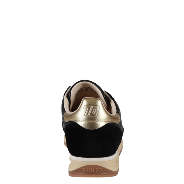 JOGGER N in BLACK GOLD, back view