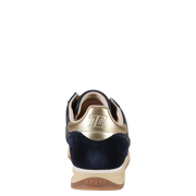 JOGGER N in NAVY GOLD, back view