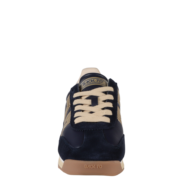 JOGGER N in NAVY GOLD, front view