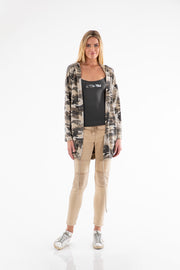 Military Jackets For Womens - Becca Army Sweat Jacket | Malibu-Road-Store