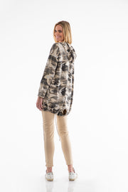 Military Jackets For Womens - Becca Army Sweat Jacket | Malibu-Road-Store