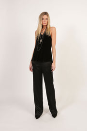Shelby Velvet Halter Top